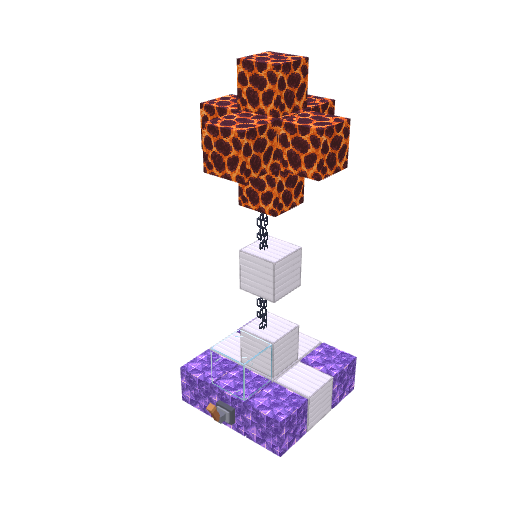 3D render of the Magma Tower